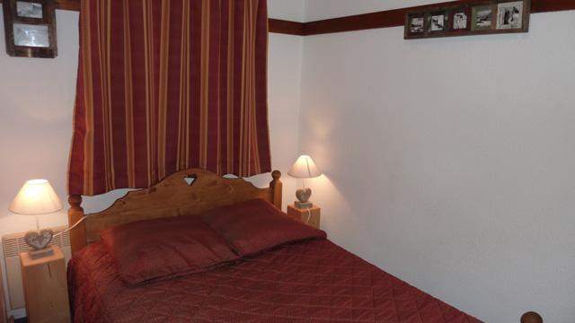 Skiverleih 2-Zimmer-Holzhütte für 4 Personen (94) - Résidence Reine Blanche - Val Thorens - Schlafzimmer