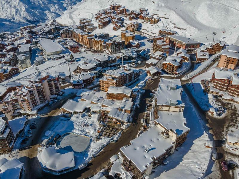 Rent in ski resort Résidence Roc de Peclet 1 - Val Thorens - Winter outside