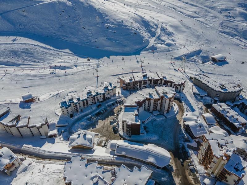 Ski verhuur Résidence Roc de Peclet 1 - Val Thorens - Buiten winter