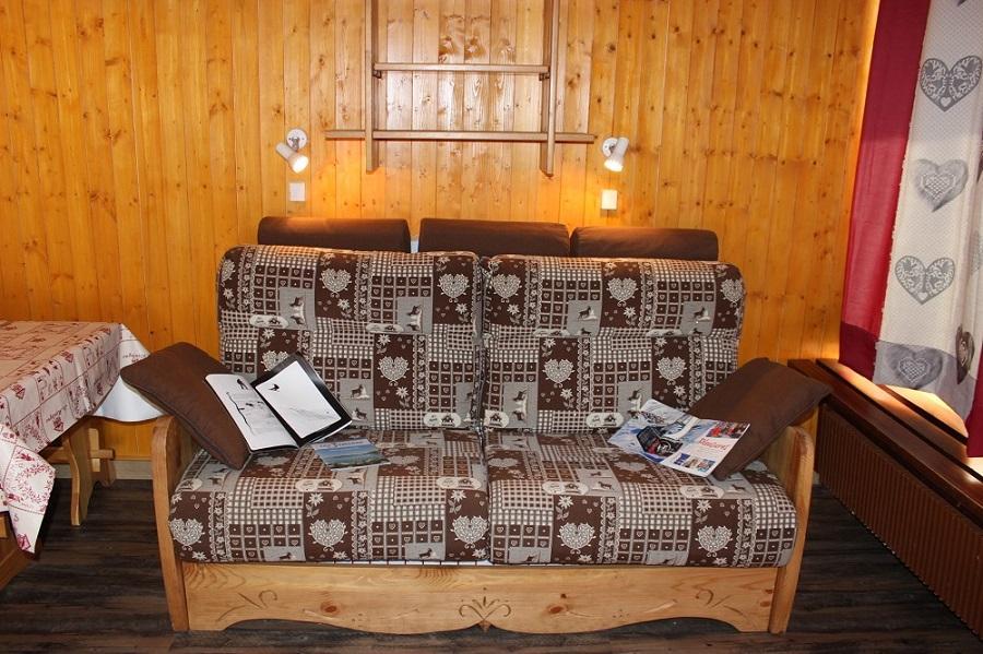 Skiverleih 2-Zimmer-Appartment für 6 Personen (B24) - Résidence Roc de Péclet - Val Thorens - Wohnzimmer