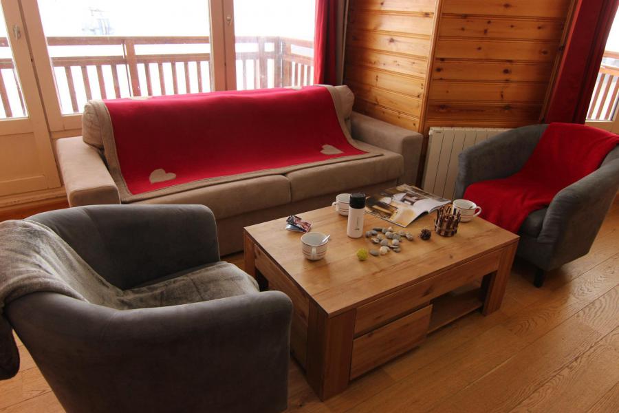 Rent in ski resort 5 room apartment 8 people (A17) - Résidence Roc de Péclet - Val Thorens - Living room