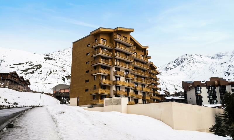 Wakacje w górach Résidence Roche Blanche - MH - Val Thorens - Zima na zewnątrz