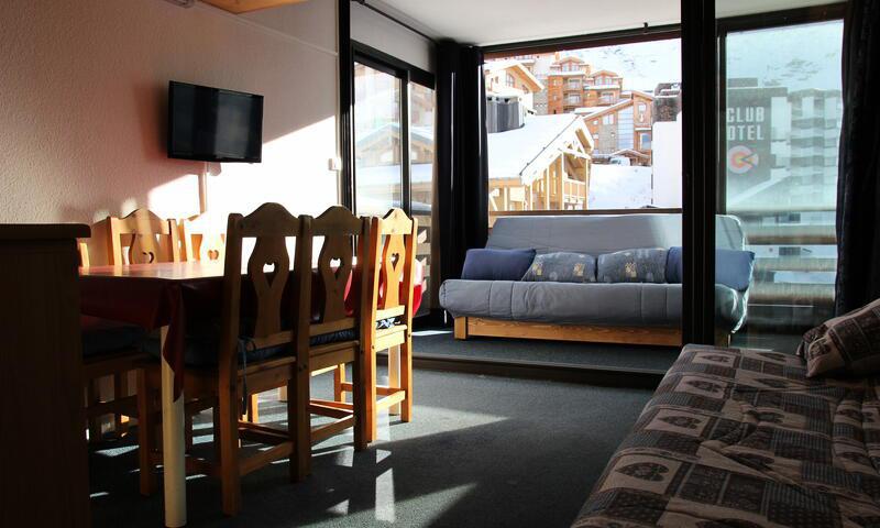 Location au ski Studio 5 personnes (28m²) - Résidence Schuss - Maeva Home - Val Thorens - Extérieur hiver
