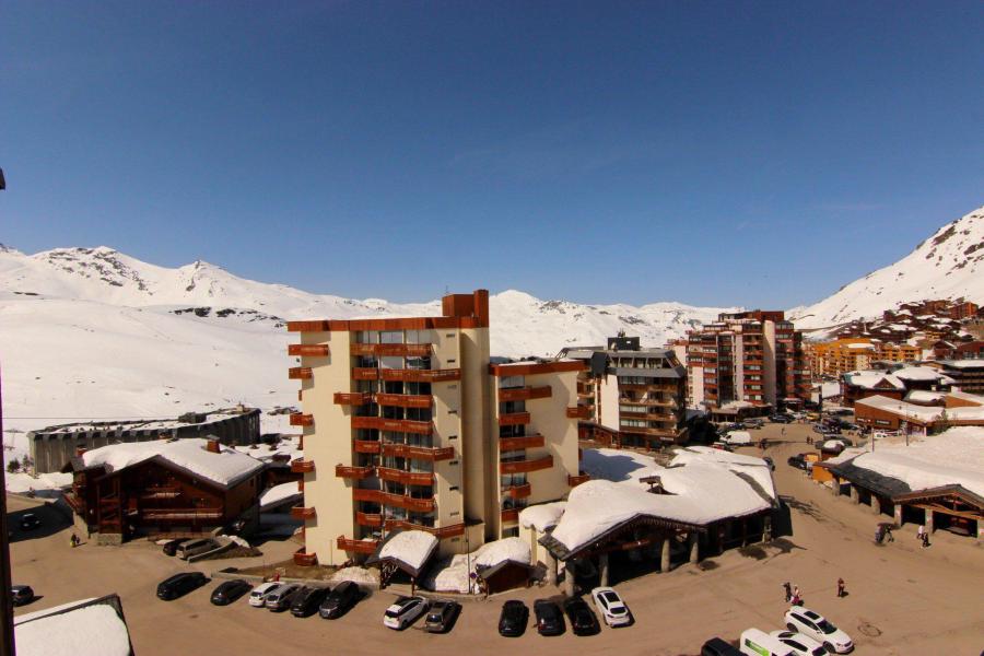 Rent in ski resort Studio 4 people (H8) - Résidence Sérac - Val Thorens - Winter outside