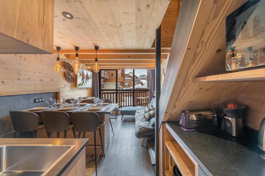 Alquiler al esquí Apartamento cabina 3 piezas para 6 personas (SILVERALP464) - Résidence Silveralp - Val Thorens - Apartamento