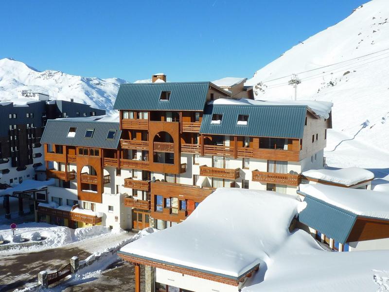 Vacances en montagne Résidence Val Set - Val Thorens - Extérieur hiver