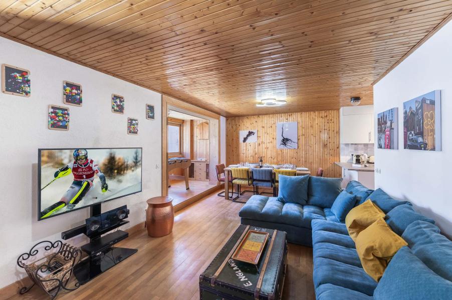 Ski verhuur Appartement duplex 5 kamers 9 personen (1302) - Résidence Valset - Val Thorens - Woonkamer