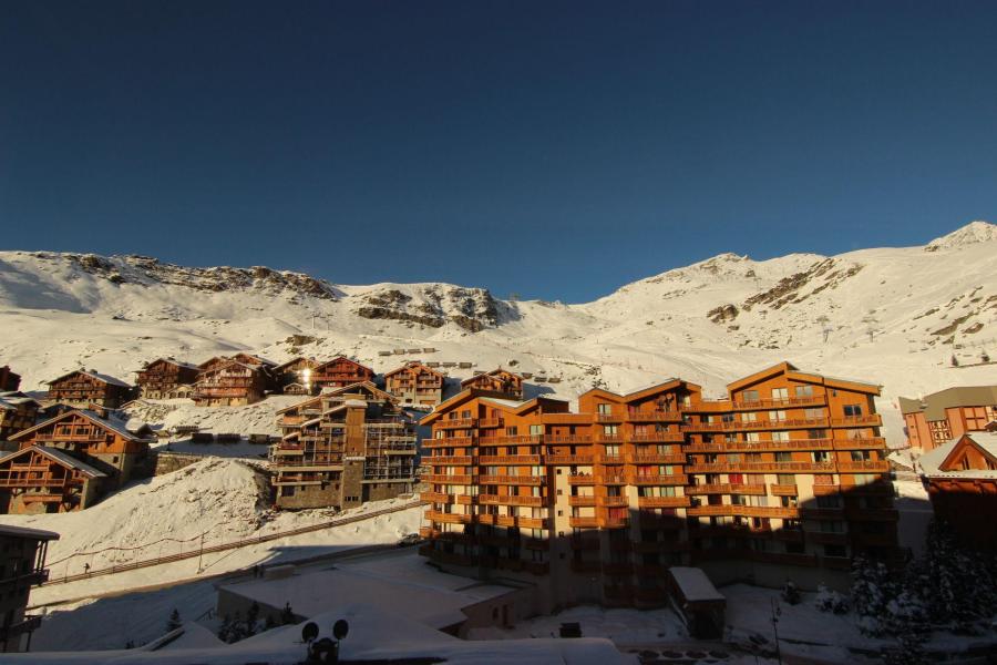 Skiverleih Studio Kabine für 4 Personen (677) - Résidence Vanoise - Val Thorens - Draußen im Winter