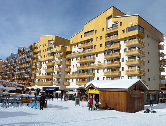 Location au ski Studio cabine 4 personnes (456) - Résidence Vanoise - Val Thorens - Intérieur