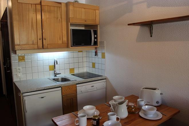 Alquiler al esquí Apartamento cabina para 4 personas (675) - Résidence Vanoise - Val Thorens - Kitchenette