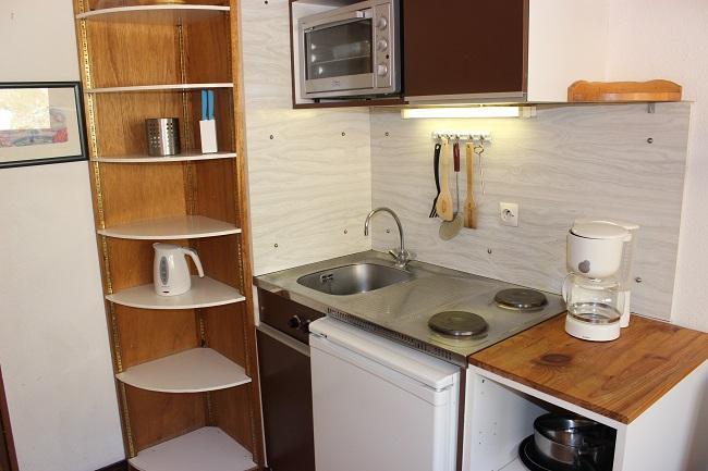 Alquiler al esquí Estudio para 2 personas (571) - Résidence Vanoise - Val Thorens - Kitchenette