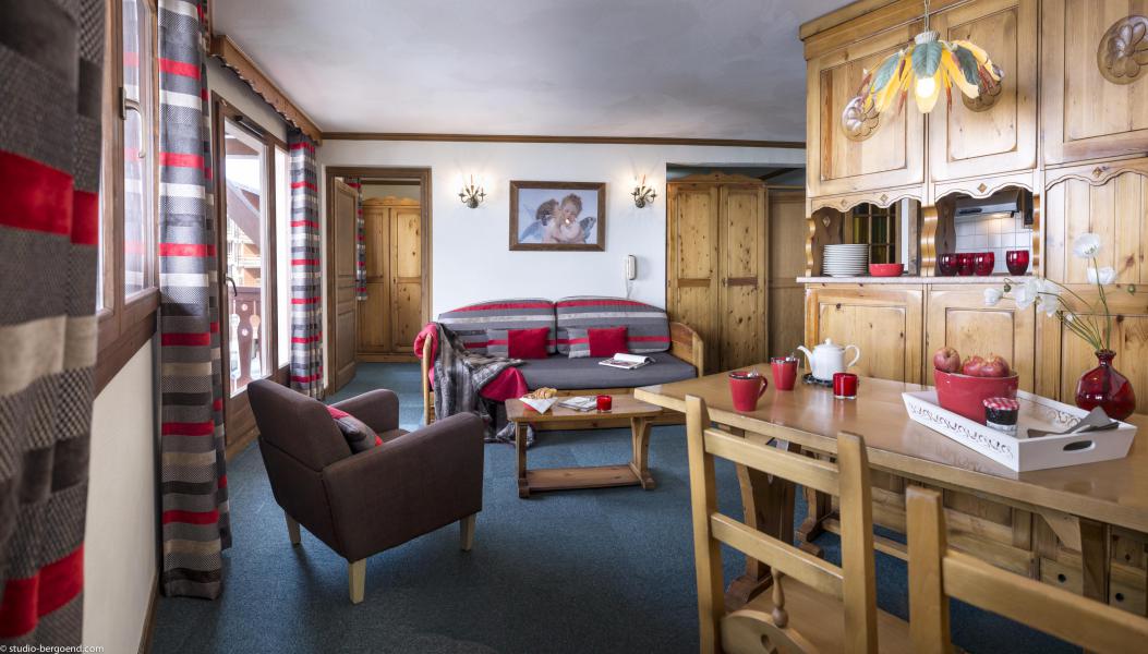 Location au ski Appartement 3 pièces cabine 6 personnes (Bâtiment Soleil) - Résidence Village Montana - Val Thorens - Séjour