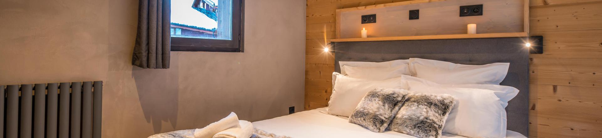 Rent in ski resort 7 room apartment 12-14 people - Chalet Altitude - Val Thorens - Bedroom