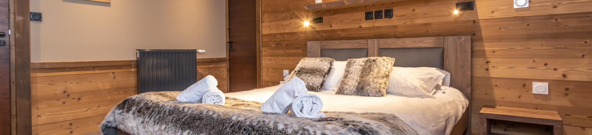 Skiverleih 7 Zimmer Maisonettewohnung für 12 Personen - Chalet Altitude - Val Thorens - Schlafzimmer