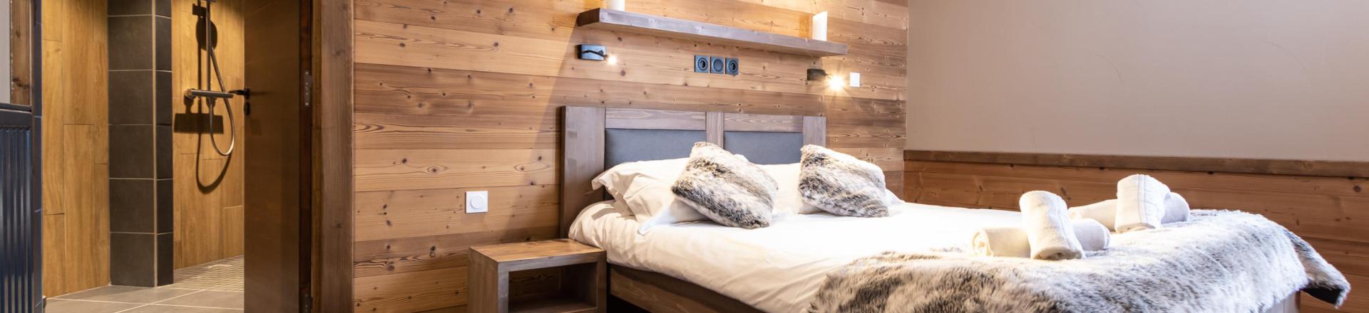 Skiverleih 7 Zimmer Maisonettewohnung für 12 Personen - Chalet Altitude - Val Thorens - Schlafzimmer