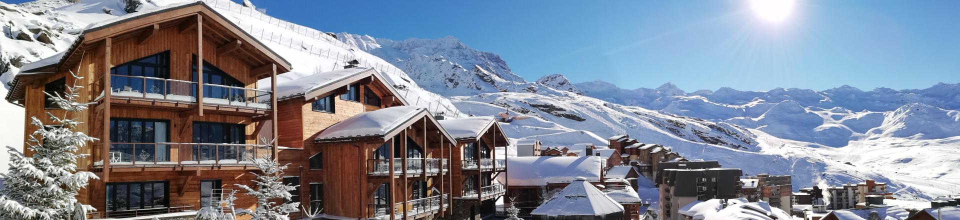 Rent in ski resort Chalet Cullinan - Val Thorens - Winter outside
