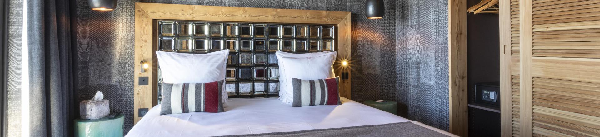 Soggiorno sugli sci Chalet Cullinan - Val Thorens - Letto matrimoniale