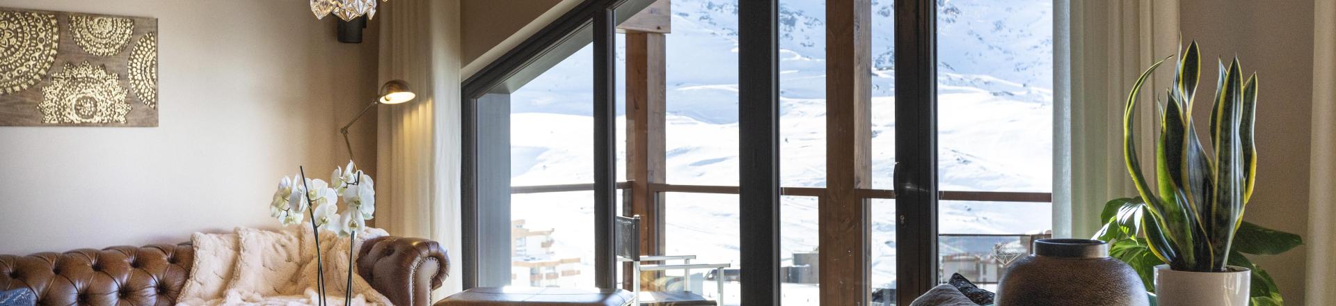 Аренда на лыжном курорте Chalet Cullinan - Val Thorens - Салон