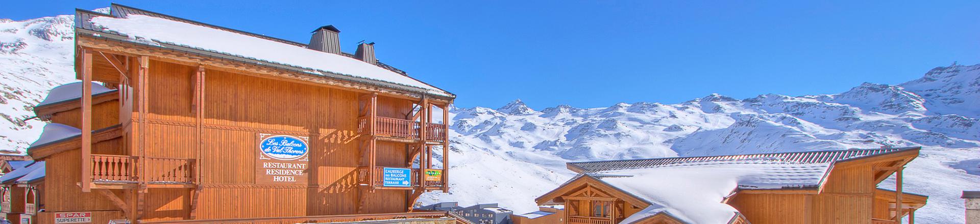 Ski verhuur Les Balcons de Val Thorens - Val Thorens - Buiten winter