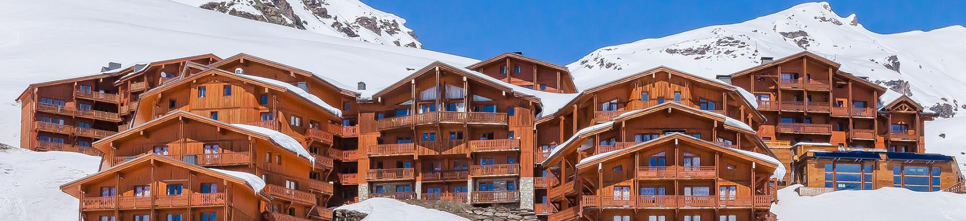 Rent in ski resort Les Balcons de Val Thorens - Val Thorens - Winter outside