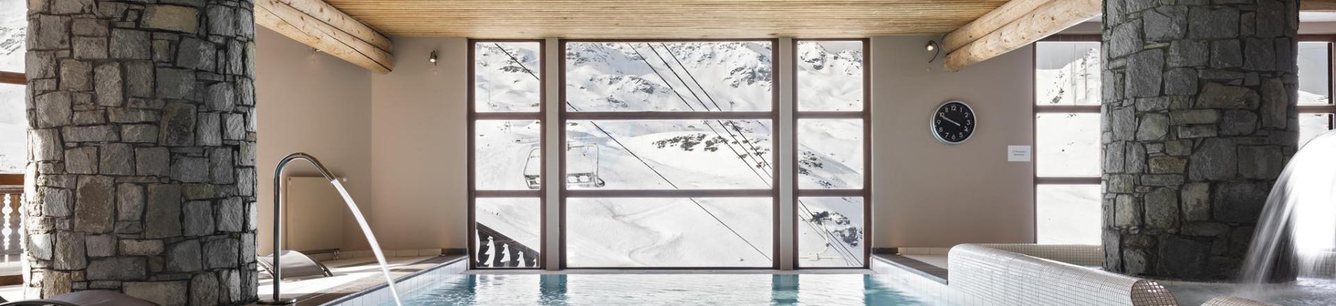 Ski verhuur Les Balcons de Val Thorens - Val Thorens - Zwembad