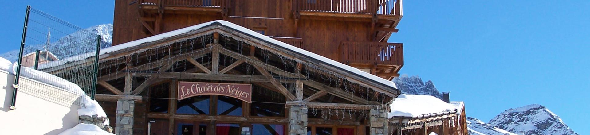 Rent in ski resort Résidence Chalet des Neiges Hermine - Val Thorens - Winter outside