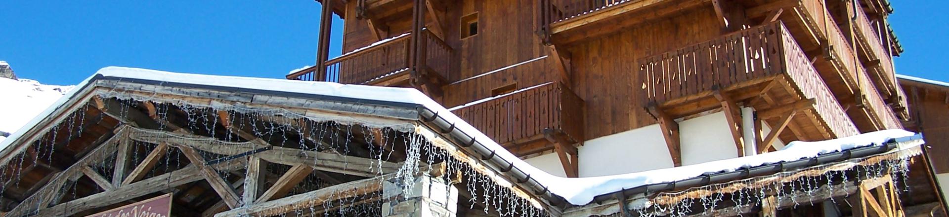 Rent in ski resort Résidence Chalet des Neiges Hermine - Val Thorens - Winter outside