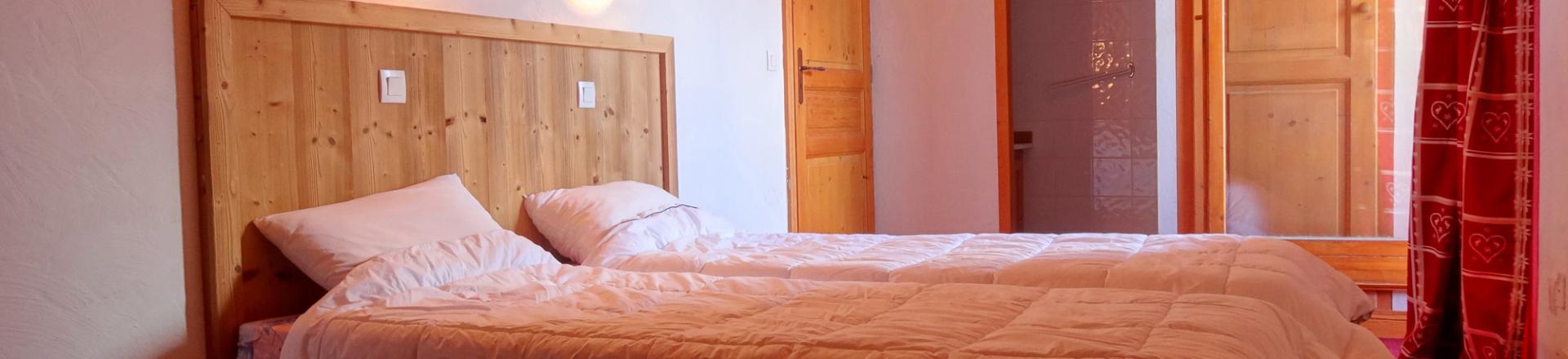 Rent in ski resort Résidence Chalet des Neiges Plein Sud - Val Thorens - Bedroom