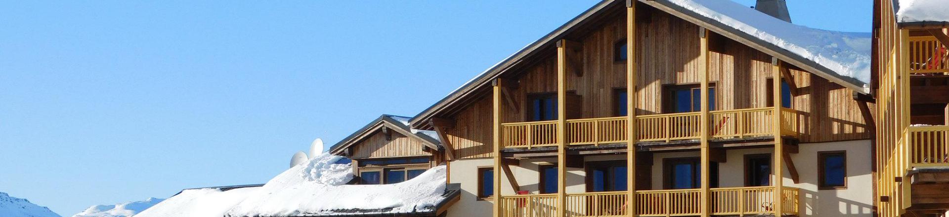 Rent in ski resort Résidence Montana Plein Sud - Val Thorens - Winter outside