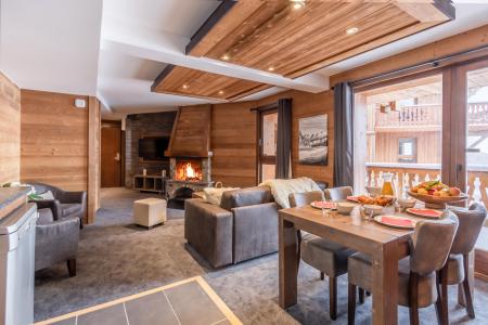 Alquiler al esquí Apartamento 3 piezas para 4 personas - Chalet Altitude - Val Thorens - Comedor