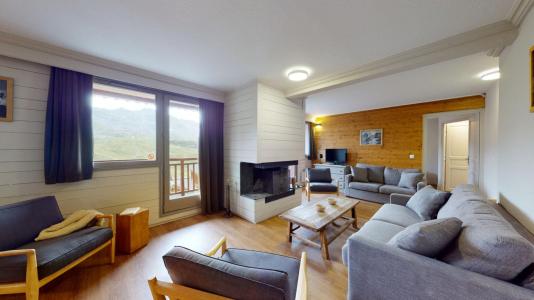 Rent in ski resort Chalet Chamois - Val Thorens - Living room