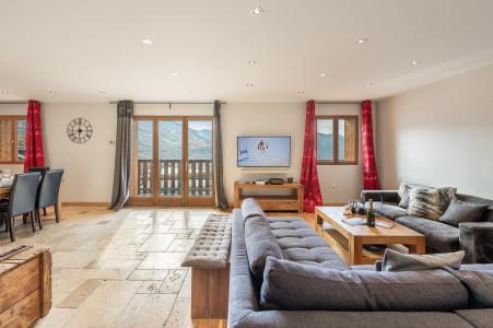 Rent in ski resort 4 room apartment 6 people (ROCHER DE LISA) - Chalet le Rocher - Val Thorens - Living room