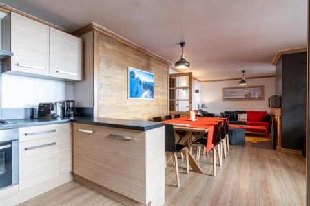 Skiverleih 4-Zimmer-Holzhütte für 6 Personen (304) - Chalet Mouflon - Val Thorens - Kochnische