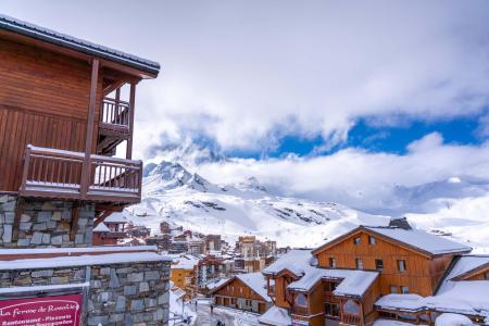 Skiverleih 4 Zimmer Maisonettewohnung für 8 Personen (303) - Chalet Mouflon - Val Thorens - Draußen im Winter