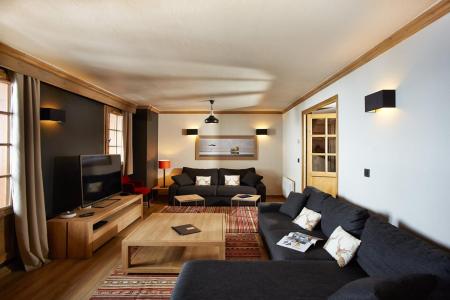 Ski verhuur Appartement 4 kabine kamers 6 personen (305) - Chalet Mouflon - Val Thorens - Woonkamer