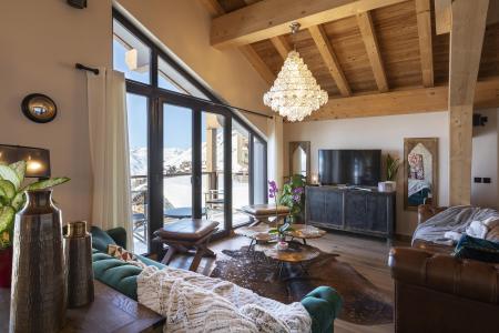 Rent in ski resort Chalet Orlov - Val Thorens - Living room