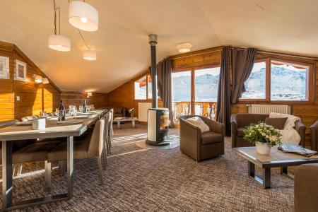 Аренда на лыжном курорте Апартаменты 6 комнат  10-12 чел. (Grand Confort) - Chalet Val 2400 - Val Thorens - Салон