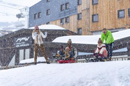 Skiverleih Hôtel Club MMV les Arolles - Val Thorens - Draußen im Winter