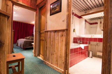 Location au ski Chambre familiale (4 personnes) - Hôtel des 3 Vallées - Val Thorens - Salle de bains
