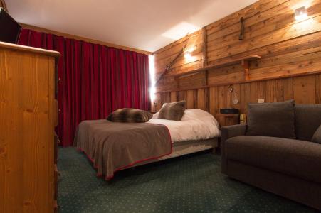 Аренда на лыжном курорте Номер для семьи (4 человека) - Hôtel des 3 Vallées - Val Thorens - Двухспальная кровать
