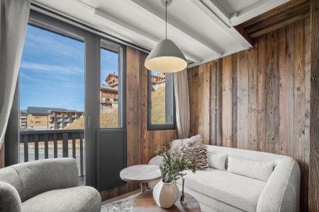 Skiverleih Duplex Wohnung 2 Zimmer Kabine 4 Personnen (51) - L'Arche - Val Thorens - Wohnzimmer
