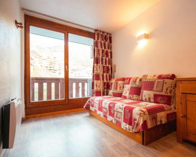 Rent in ski resort 2 room apartment sleeping corner 4 people (411) - La Résidence Altineige - Val Thorens - Living room