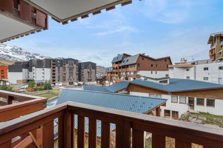 Wynajem na narty Apartament 2 pokojowy 3 osób (102) - La Résidence l'Altineige - Val Thorens - Balkon