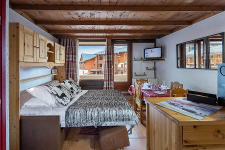 Аренда на лыжном курорте Квартира студия со спальней для 4 чел. (102) - La Résidence Lac Blanc - Val Thorens - Салон