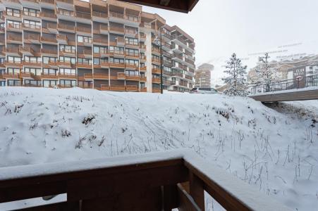 Rent in ski resort Studio sleeping corner 4 people (1) - La Résidence le Roc de Péclet 2 - Val Thorens - Balcony