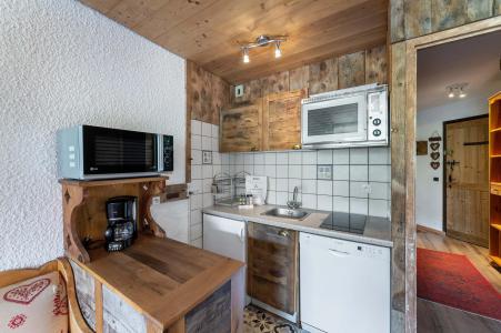 Rent in ski resort Studio sleeping corner 4 people (T7) - La Résidence le Sérac - Val Thorens - Kitchen