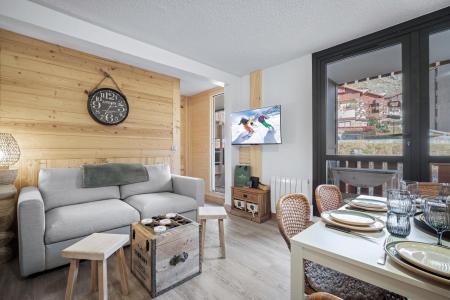 Skiverleih 3-Zimmer-Appartment für 4 Personen (414) - La Résidence les Hauts de la Vanoise - Val Thorens - Wohnzimmer