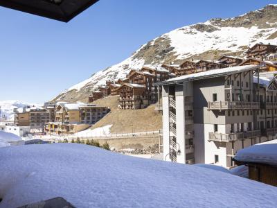 Аренда на лыжном курорте Апартаменты 1 комнат 3 чел. (1) - La Vanoise - Val Thorens - зимой под открытым небом