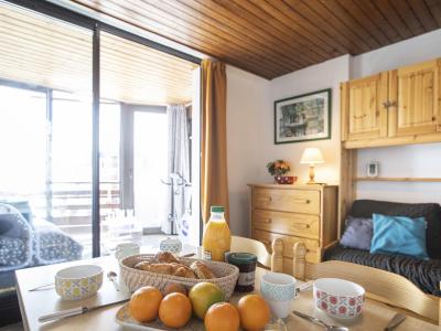 Rent in ski resort 1 room apartment 4 people (1) - Le Schuss - Val Thorens - Living room