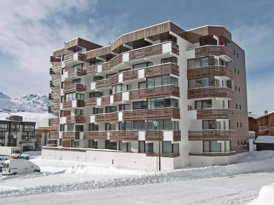 Location au ski Appartement 1 pièces 4 personnes (1) - Le Schuss - Val Thorens - Extérieur hiver